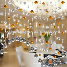 Heißer Verkauf Hauptdekoration fancy Acryl Kristallkornvorhang